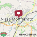 Mapa La Canonica - charming self-catering apartments in Nizza Monferrato