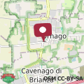 Mappa La Casa Arancio, monolocale luminoso a Ornago