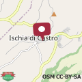 Map La Casa Borgo Ischia di Castro