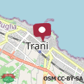 Map Dimora Storica a Trani con Terrazzo Jacuzzi x Dimora Storica a Trani con Terrazzo e Jacuzzi con 6 Posti Letto e Aria Condizionata