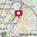 Karte La Casa dei Dieci - Stazione Centrale Milano