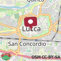 Map La Casa Del Pesce - Within the Historical Walls of Lucca