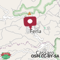 Mappa La Casa dell'Artista - Affitti Brevi - Ferla