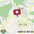 Map La casa delle colline di Gavi