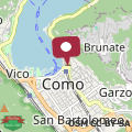 Map La Casa di Ale - Downtown Como