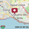 Mappa La Casa di Ari vicinissimo ospedale GASLINI GENOVA