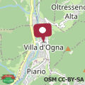 Mappa La Casa di Beppe, Villa d'Ogna Ospitar