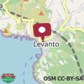 Mappa La casa di Cristina, Levanto