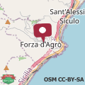 Mapa La casa di forza d'Agrò