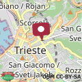 Mapa La casa di Gabri Trieste centro