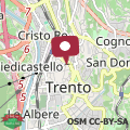 Mappa La casa di Irene - Bright Apartment in Trento's Heart