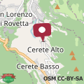 Mappa La casa di Lucia a Cerete