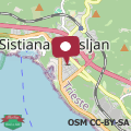 Mapa La Casa di Mara con Piscina, Giardino, Parcheggio Privato a Sistiana