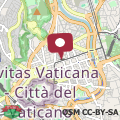 Mappa La casa di Oreste al Vaticano