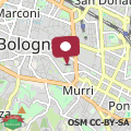 Mappa La casa di Sacco - Appartamento Bologna Centro