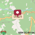 Mapa La Casa di San Donato in Perano