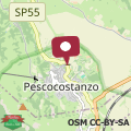 Mapa La casa di Teo Pescocostanzo