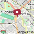 Map La Casa Graziosa • San Siro Stadio/City Life