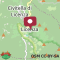 Map La Casa nel Borgo - Licenza