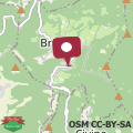 Mapa La casa nel bosco - Brione