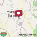 Map La casa rossa nel Monferrato a Moncucco Torinese