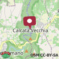 Map La Casa sui Tetti -Calcata