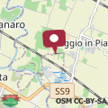 Mappa LA CASCINA DEL BALSAMICO b&b