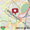 Map La Casetta Aureliana in the center of the capital