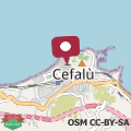 Map La Casetta Della Rocca Cefalù