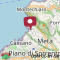 Mapa La Casetta di Meta