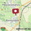 Map La casetta di Rivisondoli