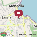 Map La Casetta Donna Vita a Mondello by Wonderful Italy