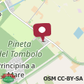 Map La casina al mare