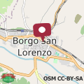 Map La Casina di Borgo