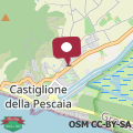 Map La casina Mare & Relax in Maremma