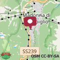 Mappa La Casina sul Brenta - Madonna di Campiglio