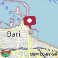 Map La Caverna - Bari Vecchia, Fronte Mare