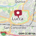 Map La Chiocciola nel labirinto a Lucca