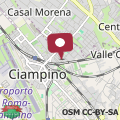 Map La Clessidra - Rome Ciampino Airport