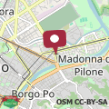 Mappa La Coccinella Turin apartment