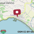 Mappa La Coffa - Marina of Casal Velino