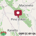 Map LA COLLINETTA DI PINO d'ASTI