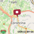 Mappa La Coroncina Lodging