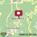 Mapa La corte di Barostro