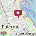 Mapa La Corte Di San Basilio palermo