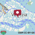 Mapa La Cortevecchia Venice