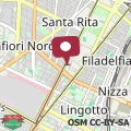 Mappa "La dolce casa di Valentina" con Parking privato, vicino all' ATP Inalpi Arena, Lingotto, Palazzo del Nuoto, Stadio grande Torino