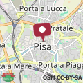 Map La Dolce Vista Appartamento Pisa Centro
