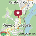 Mapa La Fenestra Cadore - Dolomiti