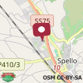 Mapa La Finestra su Spello